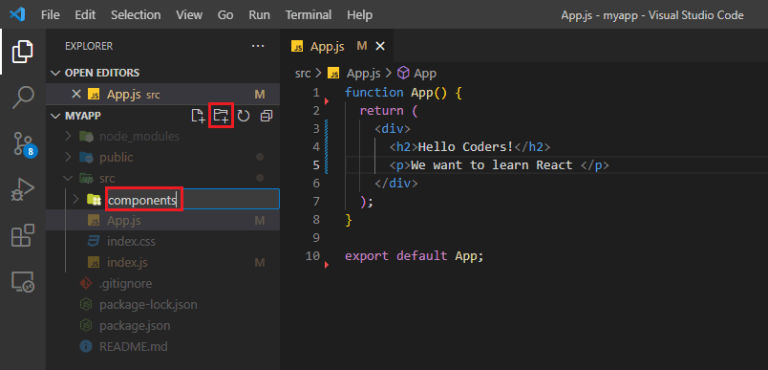 Creating Custom Component in React - Dot Net Tutorials