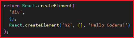 Working of JSX