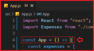 Alternative Function Syntax in React - Dot Net Tutorials