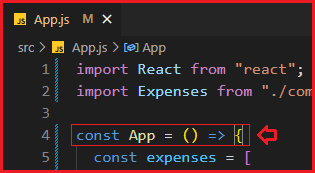 Alternative Function Syntax in React