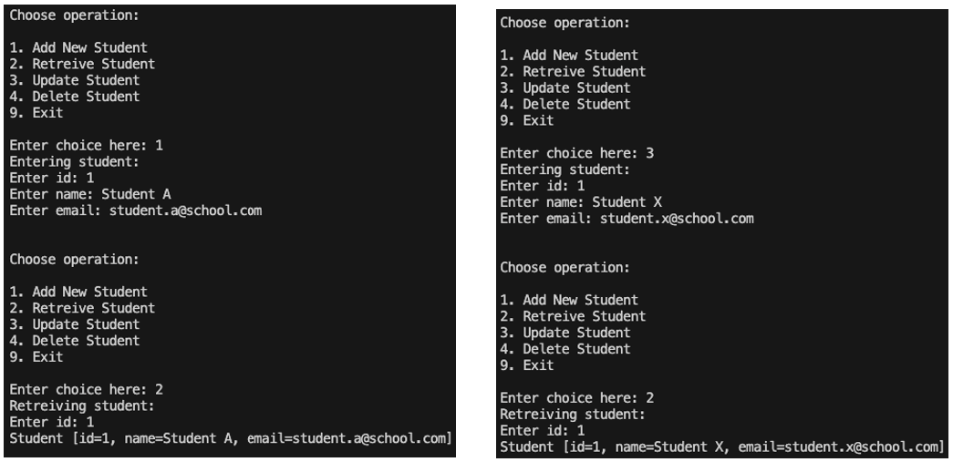 Implementing Repository Design Pattern in Java