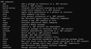 ASP.NET Core Command Line Interface - Dot Net Tutorials