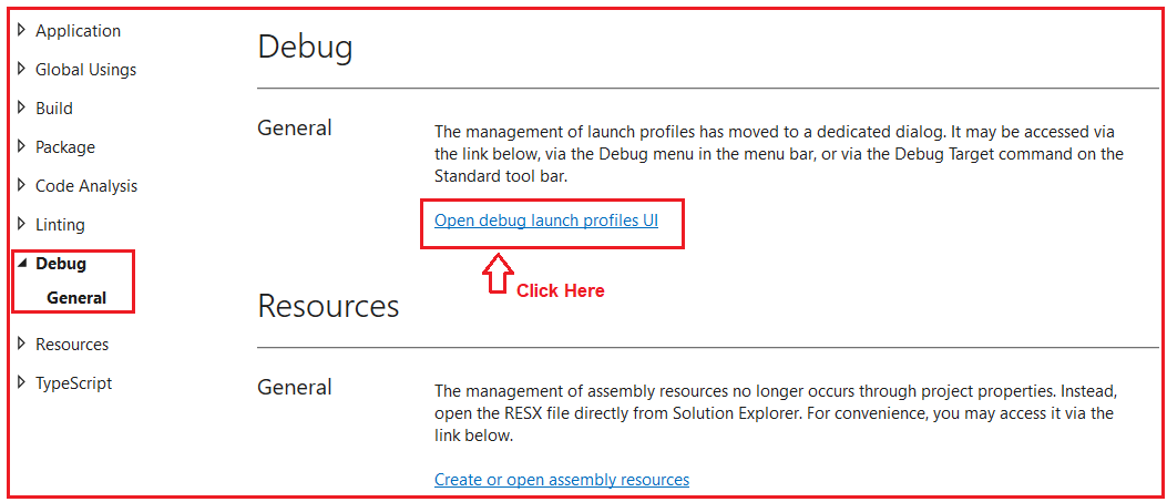 Specify the Hosting Model as OutOfProcess in the Project Properties