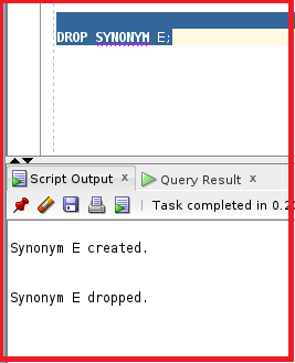 Examples to Understand Synonyms in Oracle