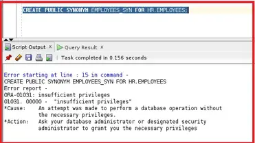 Synonyms in Oracle with Examples - Dot Net Tutorials