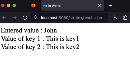Struts 2 Value Stack and OGNL with Examples