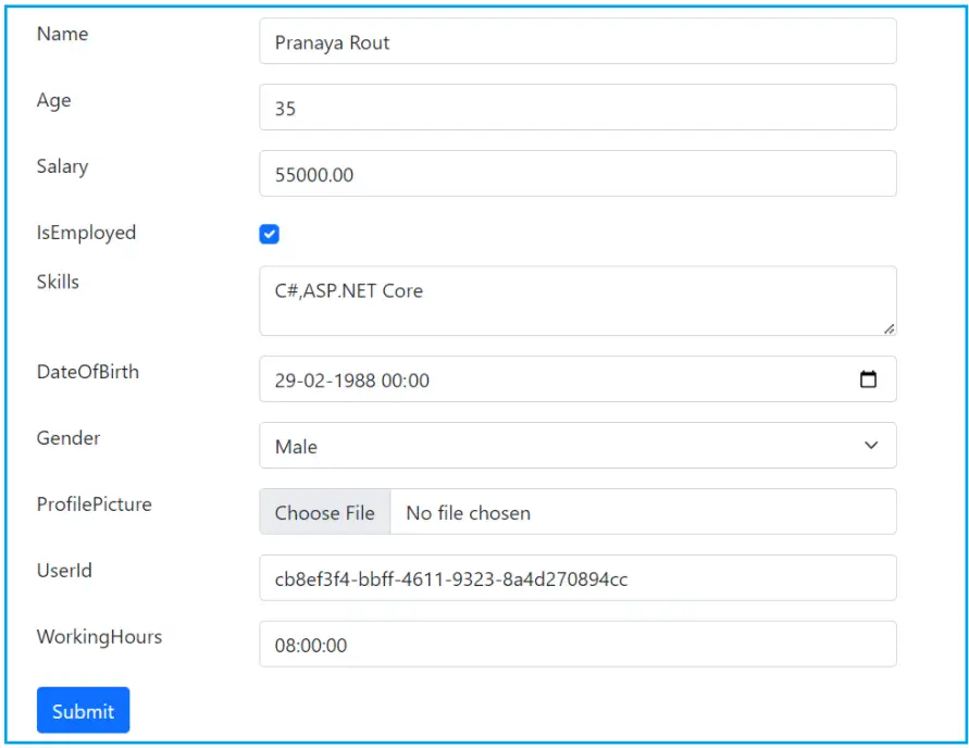 Editor HTML Helper in ASP NET Core MVC Dot Net Tutorials