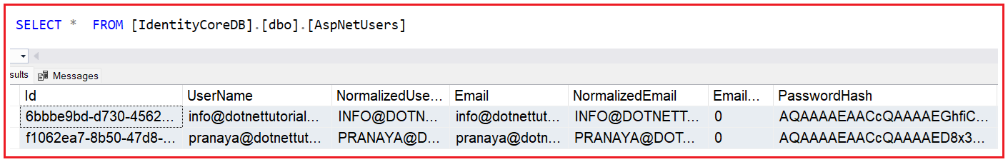Password Policy in ASP.NET Core Identity