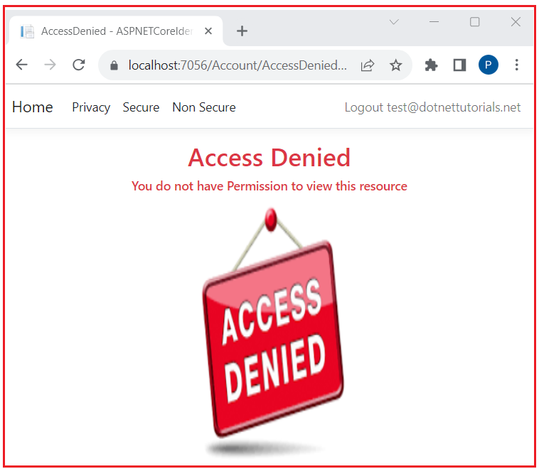 How to Show or Hide Navigation Menu Based on User Role in ASP.NET Core Identity