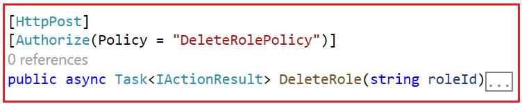 Using the Policy