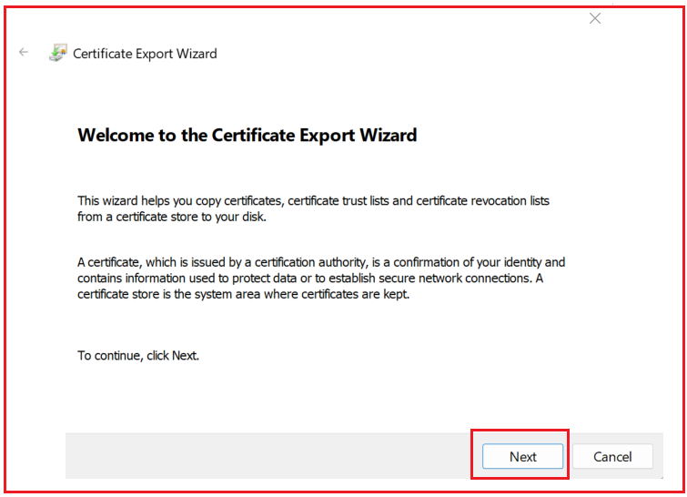 Open the "Manage Computer Certificates" MMC console
