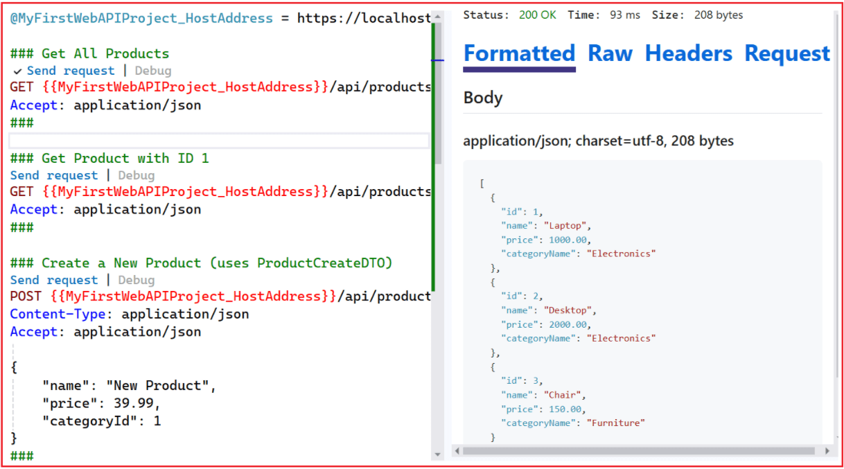 Models in ASP.NET Core Web API