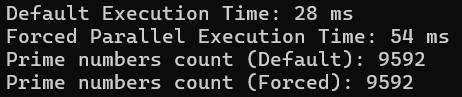 Understanding and Using PLINQ Execution Modes