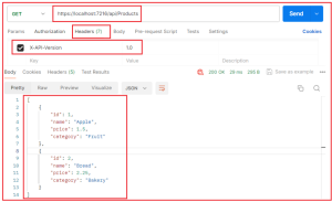 Header Versioning in ASP.NET Core Web API - Dot Net Tutorials