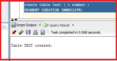 Deferred Segment Creation in Oracle with Examples