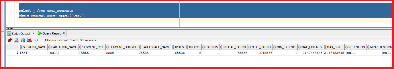 Deferred Segment Creation in Oracle with Examples