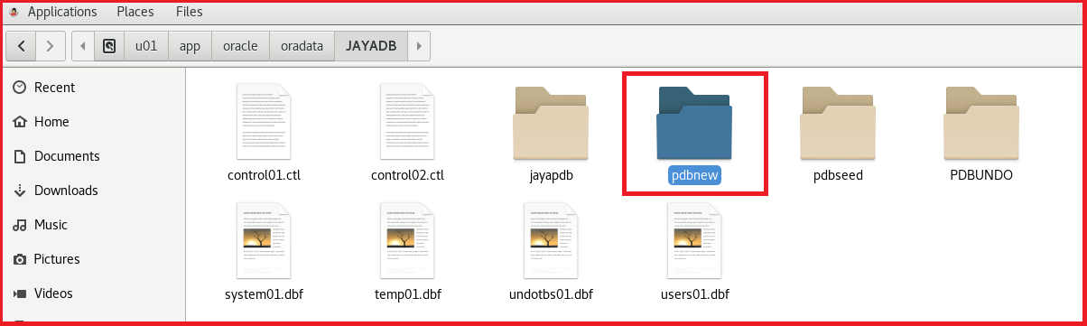 Create another pluggable database using cloning