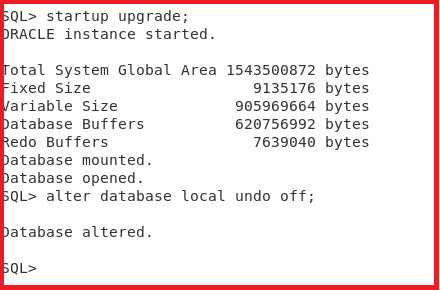 Local Undo Mode vs Shared Undo in Oracle