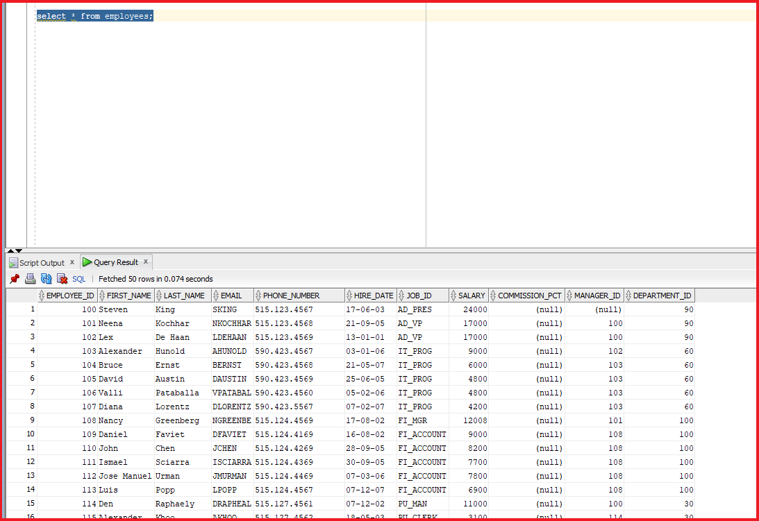 Flashback Query and Flashback Table in Oracle with Examples