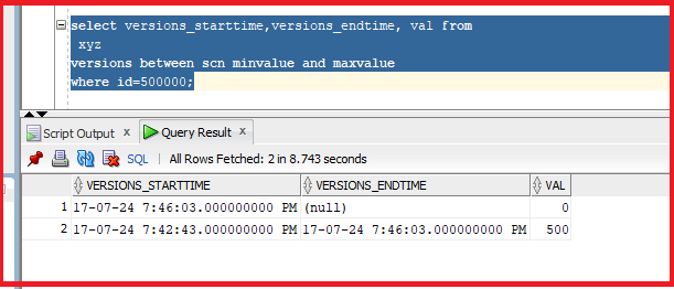 Automatic Tuning of Undo Retention in Oracle with Examples