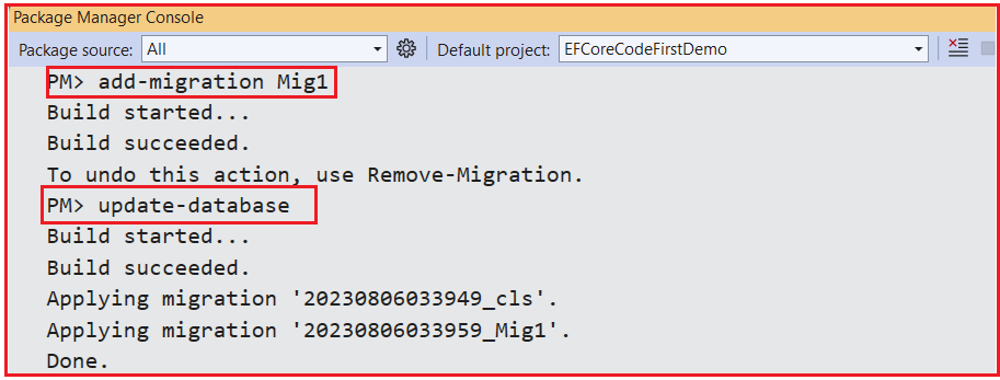 Examples to understand Table Data Annotation Attribute in EF Core