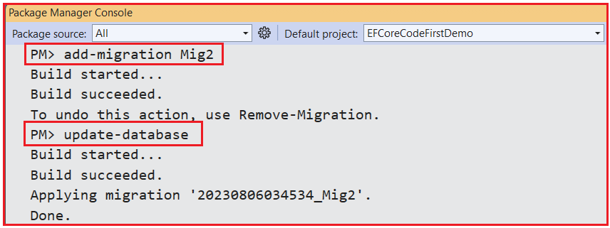 Specifying a Different Schema