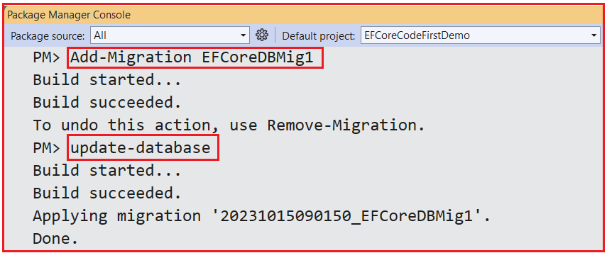 Example to Understand Table Per Hierarchy (TPH) in EF Core