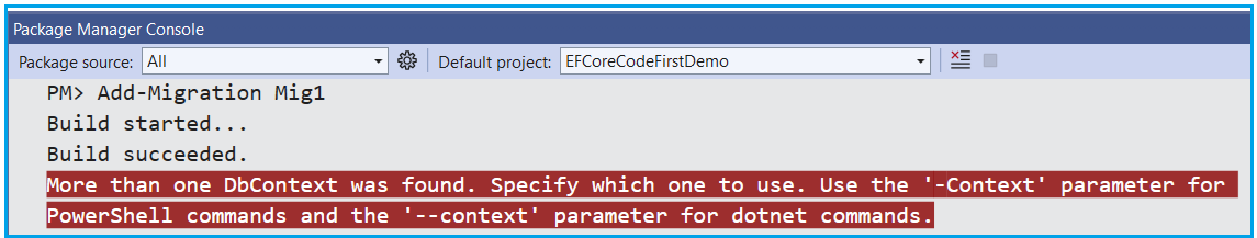 Transactions in Entity Framework Core