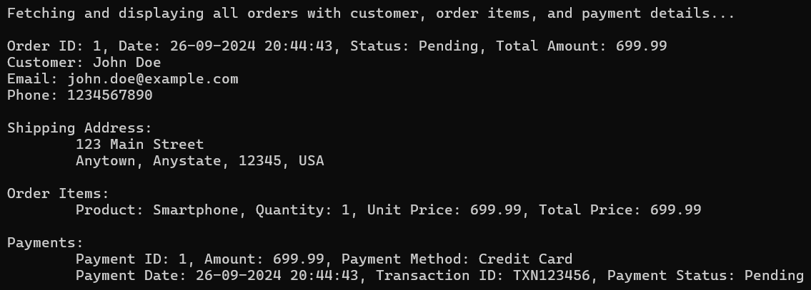 Performing CRUD Operations using Entity Framework Core DB First Approach