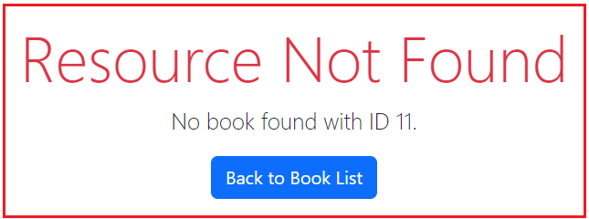 Not Found Page