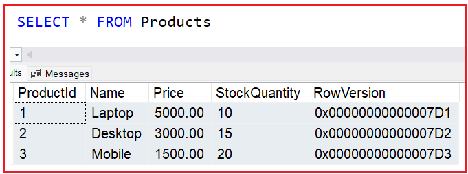 TimeStamp Data Annotation Attribute in Entity Framework Core (EF Core) with Examples