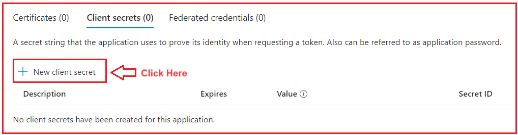 Get Application (Client) ID and Secret