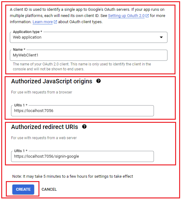 How to Create Google OAuth Credentials