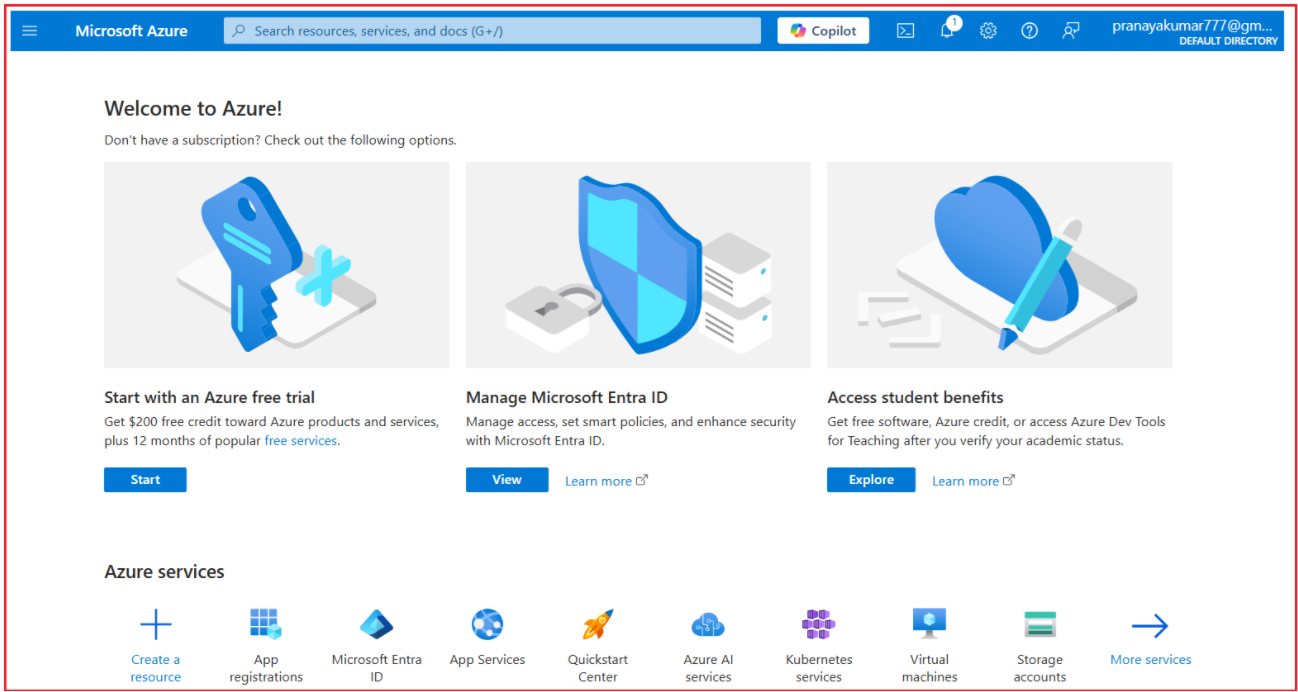 Microsoft Account External Login Setup
