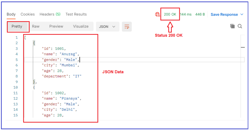 Different Controller Action Method Return Types in ASP.NET Core Web API Applications with Examples