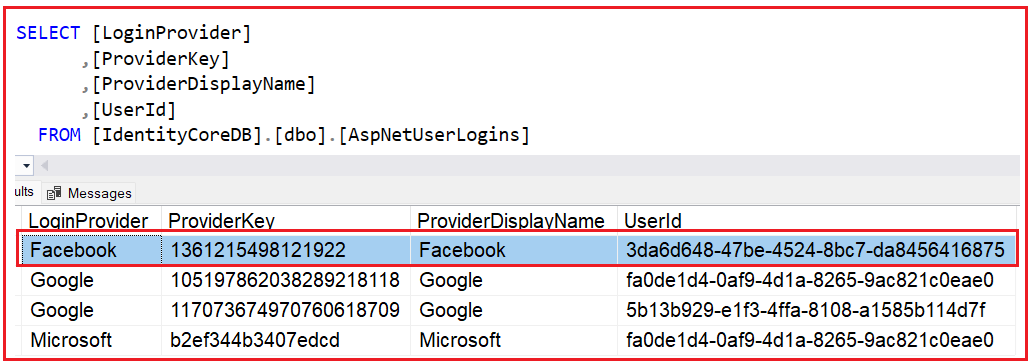 Integrating Facebook External Authentication in ASP.NET Core MVC