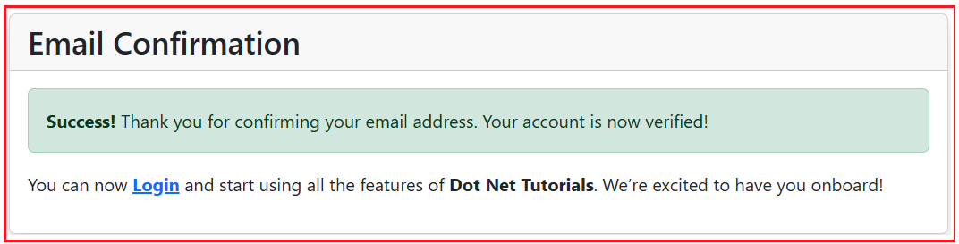 Example to Understand Why Email Confirmation is Important in ASP.NET Core