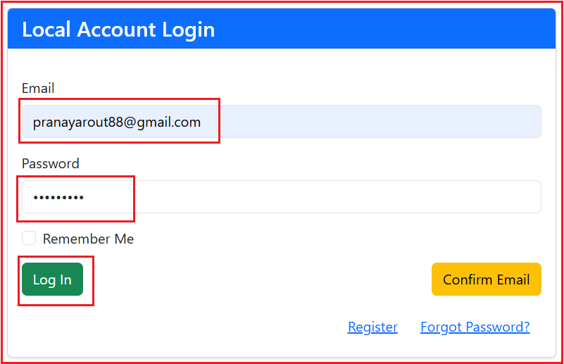 Two-Factor Authentication in ASP.NET Core Identity