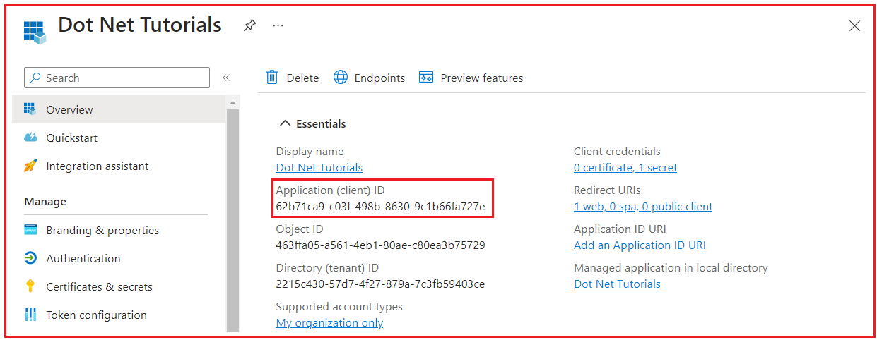Microsoft Account External Login