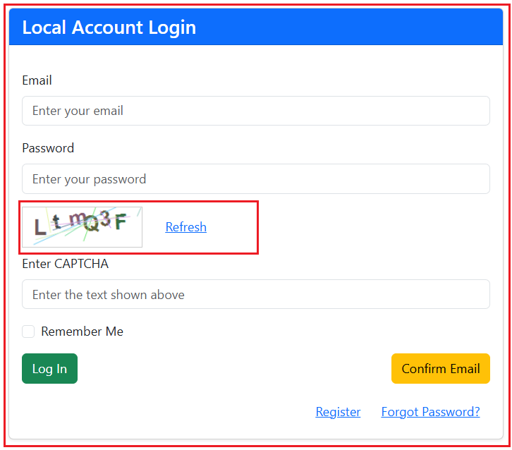 How to Implement CAPTCHA in ASP.NET Core with an Example