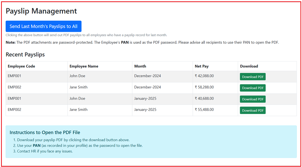 How to Generate Password Protected PDF in ASP.NET Core MVC