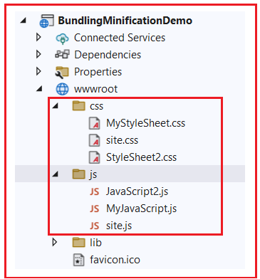 Example to Understand Bundling and Minification in ASP.NET Core MVC