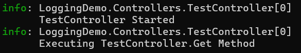 Logging in ASP.NET Core Web API