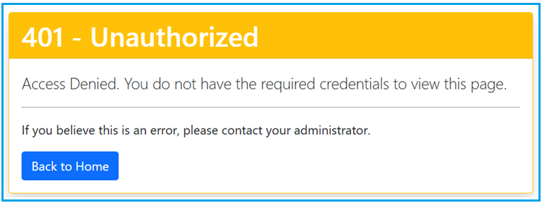 Error Pages Based on Status Codes in ASP.NET Core MVC Applications