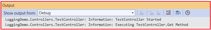 Logging in ASP.NET Core