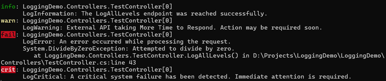 How Do We Implement Logging in ASP.NET Core Web API?