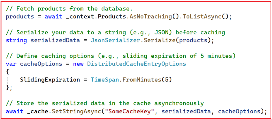 How to Use Redis for Cache in ASP.NET Core Web API
