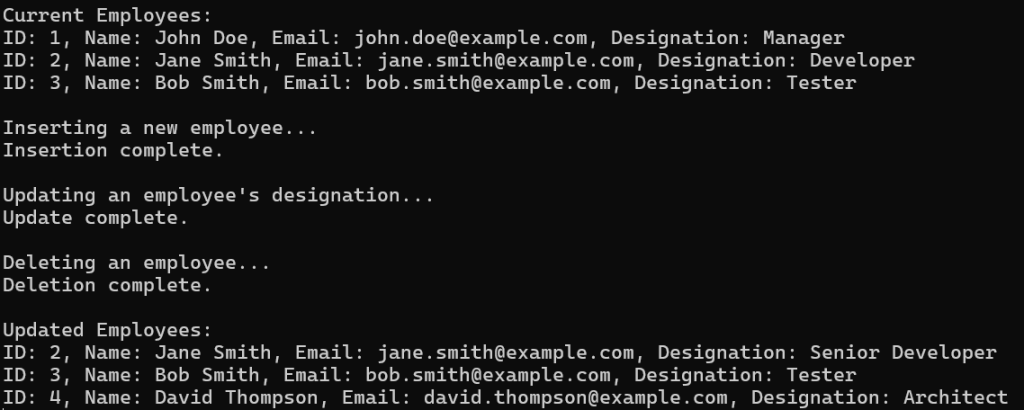 CRUD Operations using SqlDataAdapter and Stored Procedures - Dot Net ...