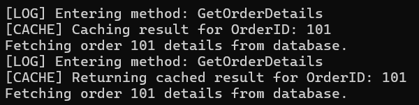 Using Castle DynamicProxy for Method Interception