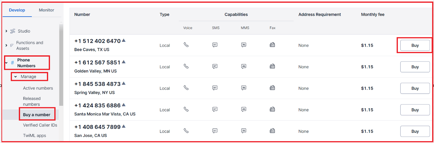 How to Configure SMS Service in ASP.NET Core